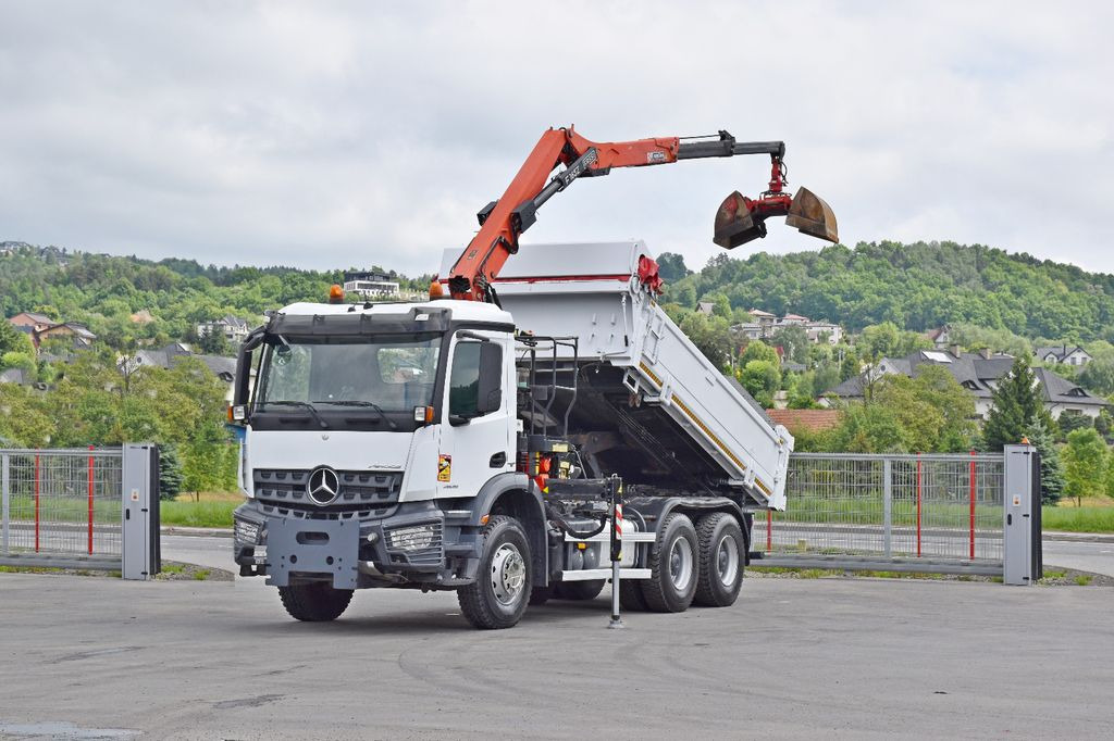 Mercedes-Benz AROCS 2635* FASSI F165AZ.0.22 + FUNK * 6x4 - Xe cẩu tự hành, Xe ben: hình 2 Mercedes-Benz AROCS 2635* FASSI F165AZ.0.22 + FUNK * 6x4 - Xe cẩu tự hành, Xe ben: hình 2