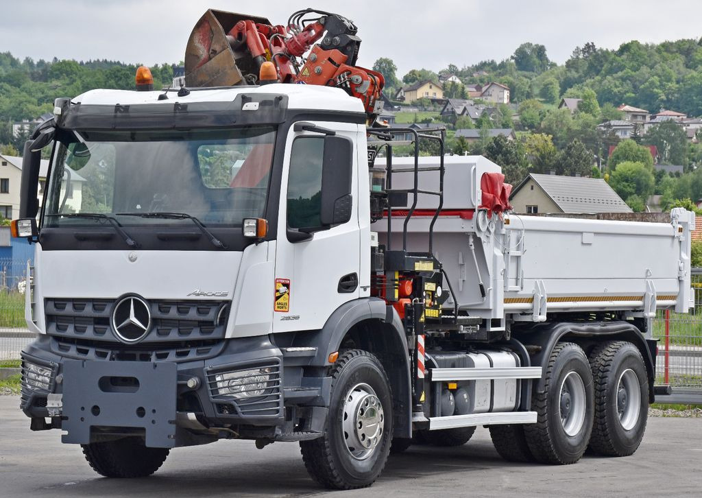 Mercedes-Benz AROCS 2635* FASSI F165AZ.0.22 + FUNK * 6x4 - Xe cẩu tự hành, Xe ben: hình 5 Mercedes-Benz AROCS 2635* FASSI F165AZ.0.22 + FUNK * 6x4 - Xe cẩu tự hành, Xe ben: hình 5