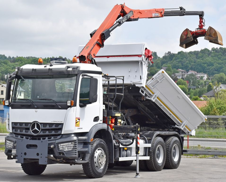 Mercedes-Benz AROCS 2635* FASSI F165AZ.0.22 + FUNK * 6x4 - Xe cẩu tự hành, Xe ben: hình 3 Mercedes-Benz AROCS 2635* FASSI F165AZ.0.22 + FUNK * 6x4 - Xe cẩu tự hành, Xe ben: hình 3
