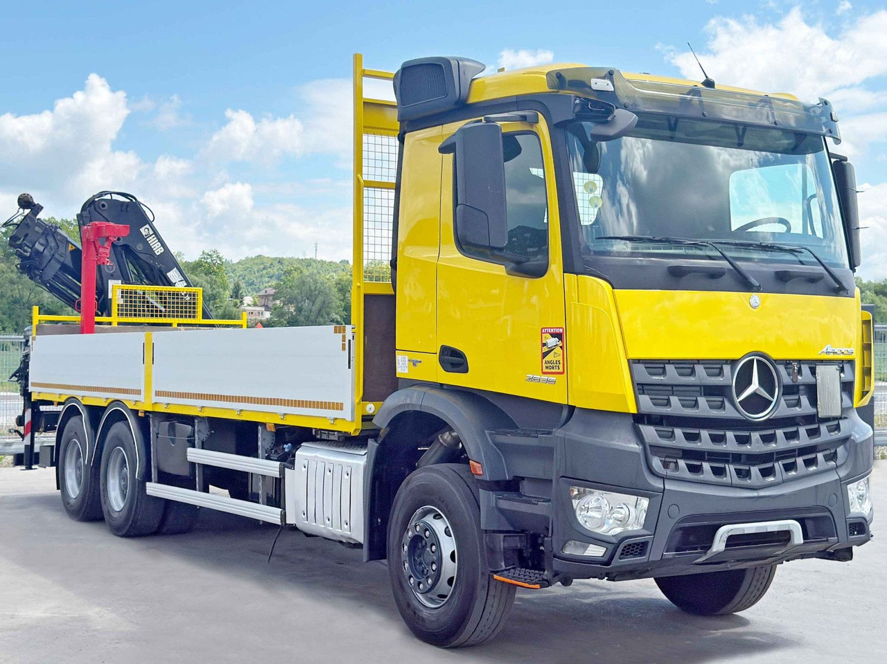 Mercedes-Benz AROCS 2636 *HIAB 166 D-4 HIDUO + FUNK* 6x4 - Xe cẩu tự hành: hình 3 Mercedes-Benz AROCS 2636 *HIAB 166 D-4 HIDUO + FUNK* 6x4 - Xe cẩu tự hành: hình 3
