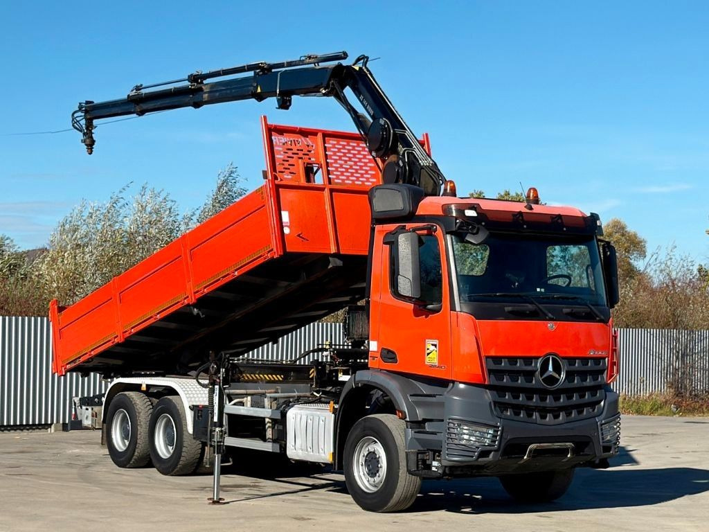 Mercedes-Benz AROCS 2640 *HIAB 144 BS - 3/FUNK + * 6x4 - Xe cẩu tự hành: hình 2 Mercedes-Benz AROCS 2640 *HIAB 144 BS - 3/FUNK + * 6x4 - Xe cẩu tự hành: hình 2