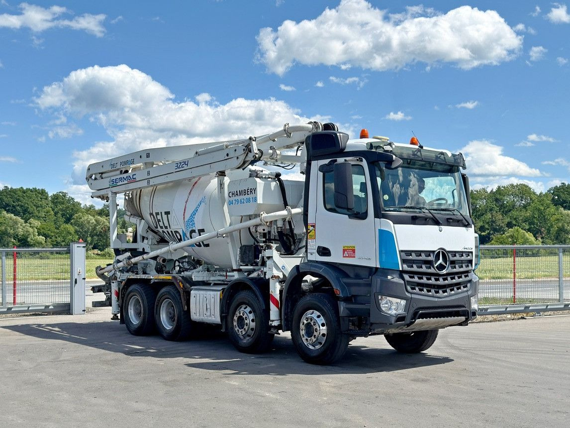 Mercedes-Benz AROCS 3743 * Betonpumpe + FUNK * 8x4 * TOP - Xe bơm bê tông: hình 1 Mercedes-Benz AROCS 3743 * Betonpumpe + FUNK * 8x4 * TOP - Xe bơm bê tông: hình 1
