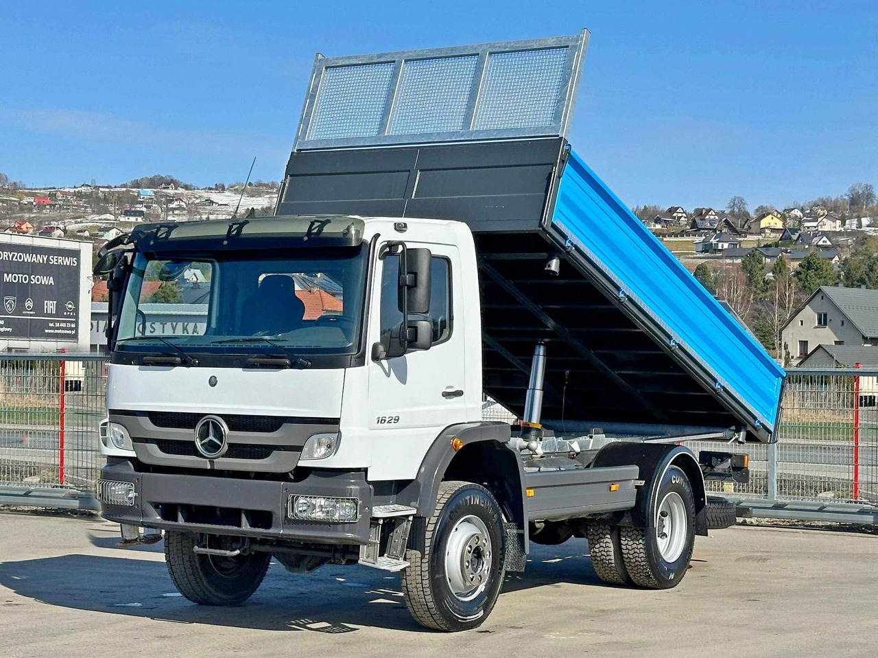 Mercedes-Benz AXOR 1629 * KIPPER 4,80 m * 4x4 * TOPZUSTAND - Xe ben, Xe cẩu tự hành: hình 2 Mercedes-Benz AXOR 1629 * KIPPER 4,80 m * 4x4 * TOPZUSTAND - Xe ben, Xe cẩu tự hành: hình 2