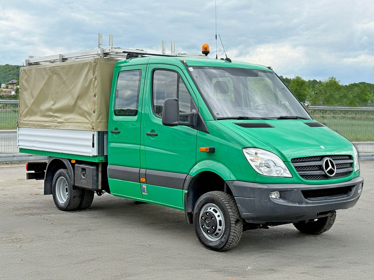 Mercedes-Benz Sprinter 516 CDI* Doppel Kabine! 4x4 *TOPZUSTAND - Xe ben nhỏ: hình 4 Mercedes-Benz Sprinter 516 CDI* Doppel Kabine! 4x4 *TOPZUSTAND - Xe ben nhỏ: hình 4