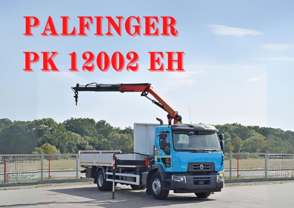 Renault C 320 * PK 12002 EH A + FUNK * TOPZUSTAND - Xe cẩu tự hành, Xe tải thùng lửng/ Phẳng: hình 1 Renault C 320 * PK 12002 EH A + FUNK * TOPZUSTAND - Xe cẩu tự hành, Xe tải thùng lửng/ Phẳng: hình 1