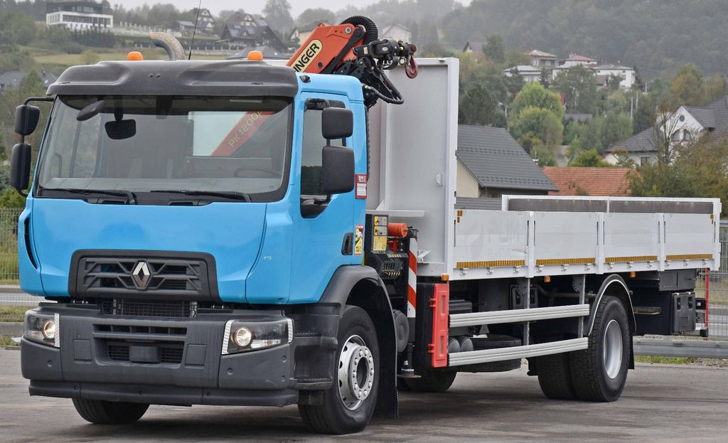 Renault C 320 * PK 12002 EH A + FUNK * TOPZUSTAND - Xe cẩu tự hành, Xe tải thùng lửng/ Phẳng: hình 4 Renault C 320 * PK 12002 EH A + FUNK * TOPZUSTAND - Xe cẩu tự hành, Xe tải thùng lửng/ Phẳng: hình 4