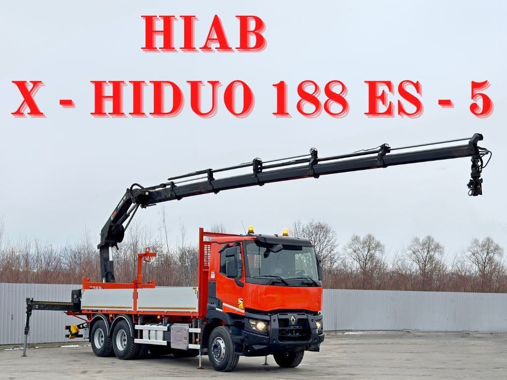 Renault C 430 *HIAB X - HIPRO 188 ES - 5 + FUNK* 6x4 - Xe cẩu tự hành: hình 1 Renault C 430 *HIAB X - HIPRO 188 ES - 5 + FUNK* 6x4 - Xe cẩu tự hành: hình 1