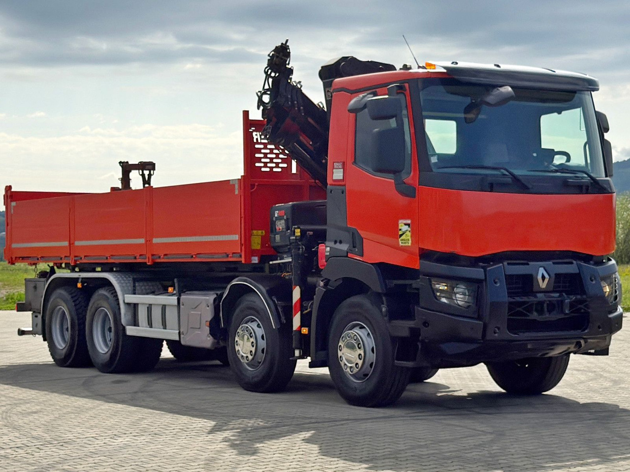 Renault C 430 *KIPPER 6,80m* HIAB X-HIDUO 188 ES-4 * 8x4 - Xe ben, Xe cẩu tự hành: hình 3 Renault C 430 *KIPPER 6,80m* HIAB X-HIDUO 188 ES-4 * 8x4 - Xe ben, Xe cẩu tự hành: hình 3
