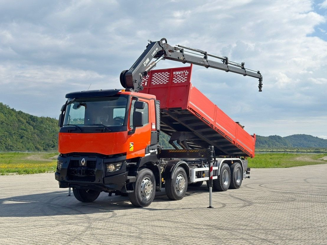 Renault C 430 *KIPPER 6,80m* HIAB X-HIDUO 188 ES-4 * 8x4 - Xe ben, Xe cẩu tự hành: hình 2 Renault C 430 *KIPPER 6,80m* HIAB X-HIDUO 188 ES-4 * 8x4 - Xe ben, Xe cẩu tự hành: hình 2