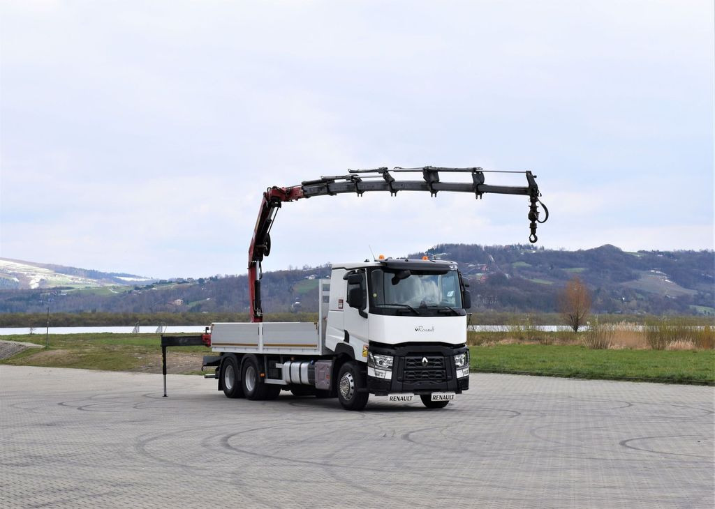 Renault C 460 * HMF 1510 K6 + FUNK * 6x4 - Xe cẩu tự hành, Xe tải thùng lửng/ Phẳng: hình 2 Renault C 460 * HMF 1510 K6 + FUNK * 6x4 - Xe cẩu tự hành, Xe tải thùng lửng/ Phẳng: hình 2