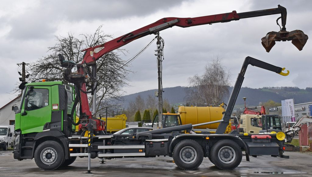 Renault C430* ABROLLKIPPER *LIV 170Z 78 * 6x4 - Xe tải nâng móc, Xe cẩu tự hành: hình 5 Renault C430* ABROLLKIPPER *LIV 170Z 78 * 6x4 - Xe tải nâng móc, Xe cẩu tự hành: hình 5