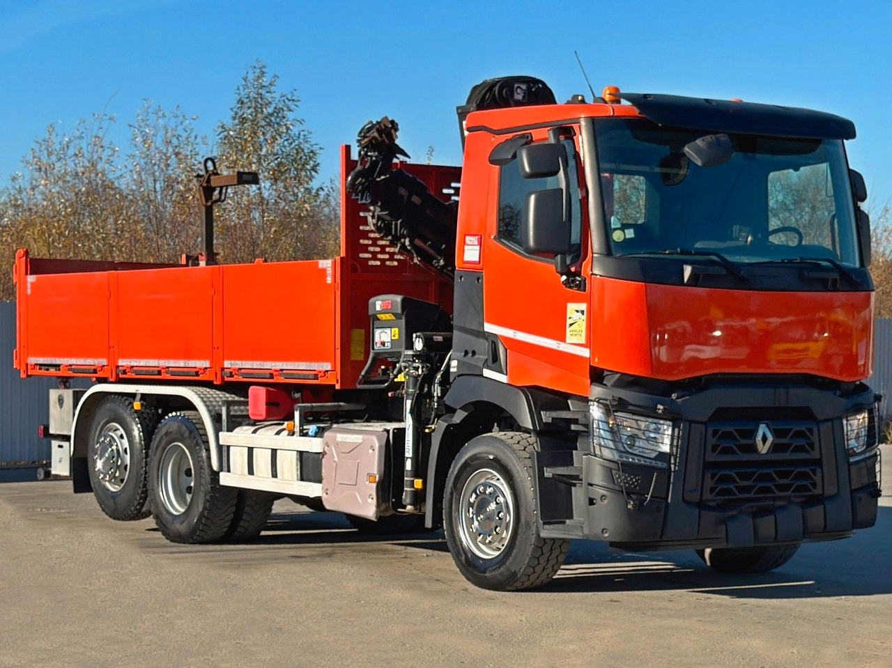 Renault C430 * HIAB 144 BS - 3 HIDUO+ FUNK/ 6x2 - Xe ben, Xe cẩu tự hành: hình 3 Renault C430 * HIAB 144 BS - 3 HIDUO+ FUNK/ 6x2 - Xe ben, Xe cẩu tự hành: hình 3
