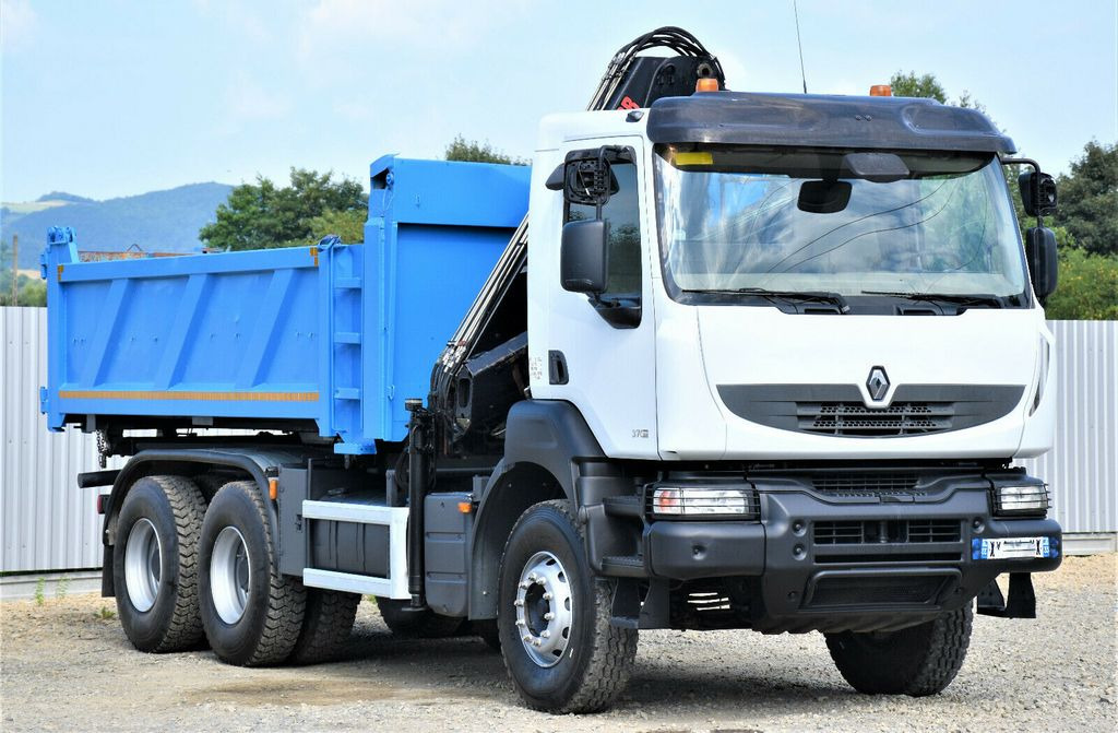 Renault KERAX 370 DXI* HIAB 122B-3 HIDUO/FUNK * 6x4 - Xe cẩu tự hành, Xe ben: hình 4 Renault KERAX 370 DXI* HIAB 122B-3 HIDUO/FUNK * 6x4 - Xe cẩu tự hành, Xe ben: hình 4