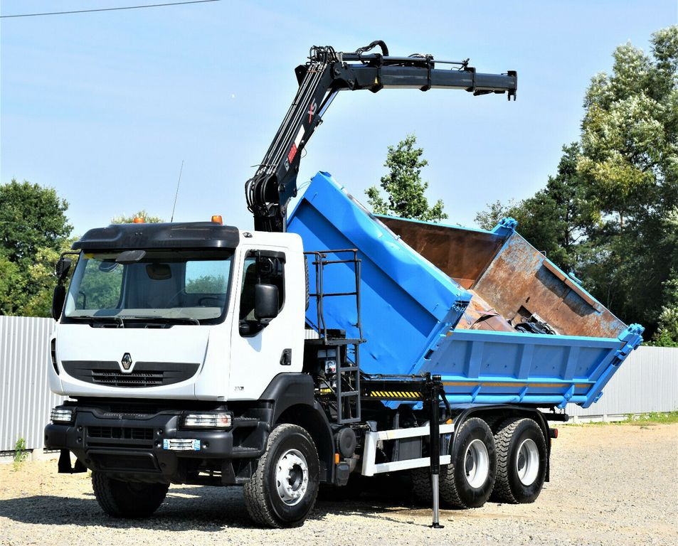Renault KERAX 370 DXI* HIAB 122B-3 HIDUO/FUNK * 6x4 - Xe cẩu tự hành, Xe ben: hình 3 Renault KERAX 370 DXI* HIAB 122B-3 HIDUO/FUNK * 6x4 - Xe cẩu tự hành, Xe ben: hình 3