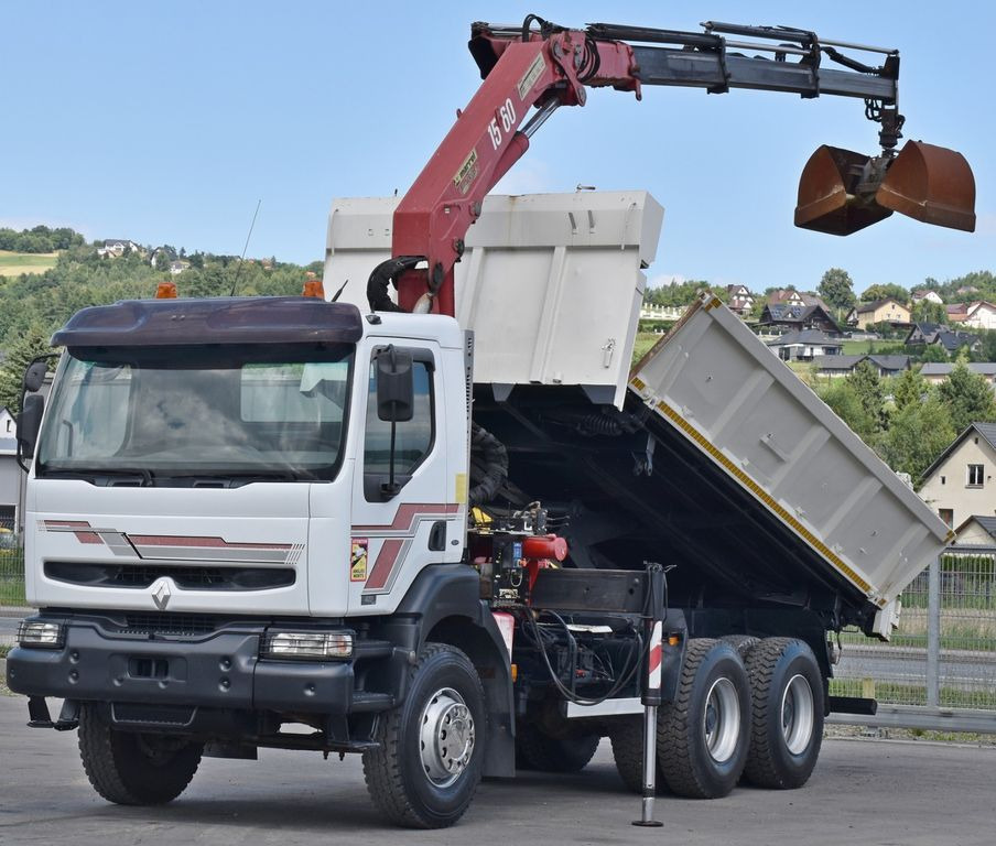 Renault KERAX 420 DXI* HMF 1563 K3 + FUNK/6x4 - Xe ben: hình 3 Renault KERAX 420 DXI* HMF 1563 K3 + FUNK/6x4 - Xe ben: hình 3