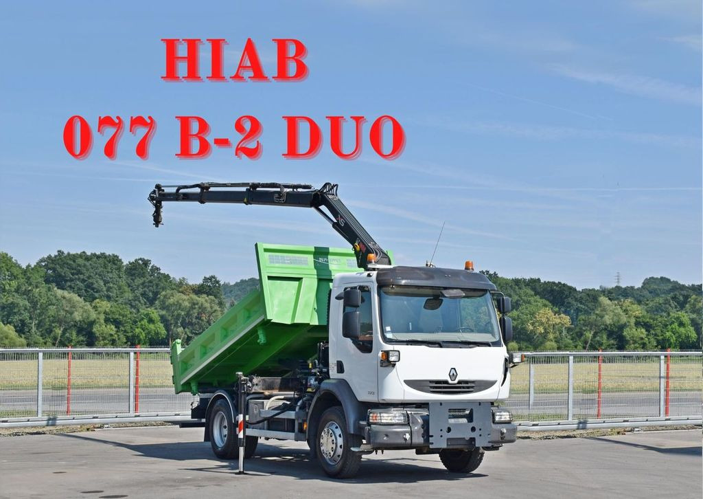 Renault MIDLUM 220 DXI *KIPPER 3,80m *HIAB 077 B-2 DUO Renault MIDLUM 220 DXI *KIPPER 3,80m *HIAB 077 B-2 DUO - Xe cẩu tự hành, Xe ben: hình 1 Renault MIDLUM 220 DXI *KIPPER 3,80m *HIAB 077 B-2 DUO Renault MIDLUM 220 DXI *KIPPER 3,80m *HIAB 077 B-2 DUO - Xe cẩu tự hành, Xe ben: hình 1