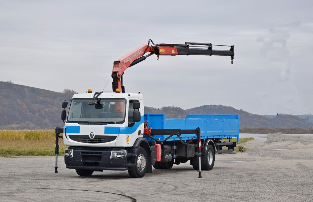Renault Premium 320 DXI* FASSI F130AC.23 * FUNK * TOP - Xe cẩu tự hành, Xe tải thùng lửng/ Phẳng: hình 2 Renault Premium 320 DXI* FASSI F130AC.23 * FUNK * TOP - Xe cẩu tự hành, Xe tải thùng lửng/ Phẳng: hình 2