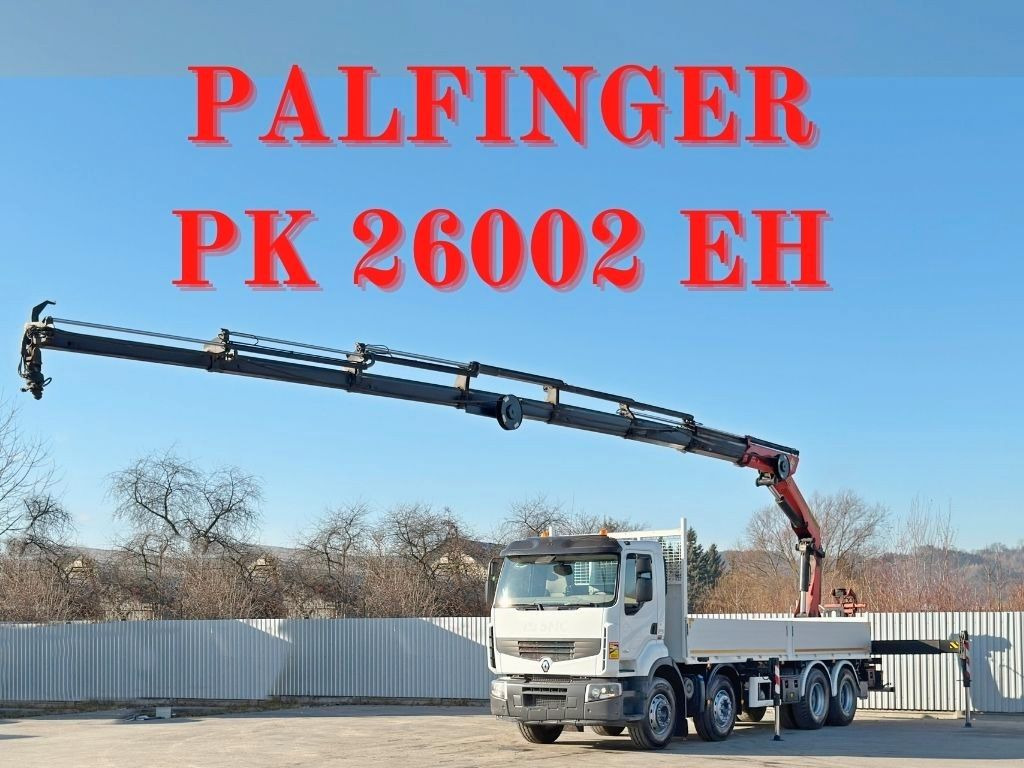 Renault Premium 430 DXI * PRITSCHE 7,40m *PK 26002 EH - Xe cẩu tự hành: hình 1 Renault Premium 430 DXI * PRITSCHE 7,40m *PK 26002 EH - Xe cẩu tự hành: hình 1