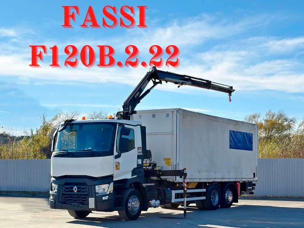 Renault T380 * FASSI F120B.2.22 + FUNK / 6x2! - Xe cẩu tự hành: hình 1 Renault T380 * FASSI F120B.2.22 + FUNK / 6x2! - Xe cẩu tự hành: hình 1