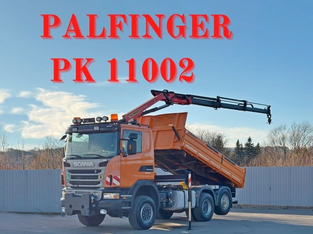 Scania G 360 * KIPPER 4,60m * PALFINGER PK 11002/ 4x4 - Xe cẩu tự hành: hình 1 Scania G 360 * KIPPER 4,60m * PALFINGER PK 11002/ 4x4 - Xe cẩu tự hành: hình 1