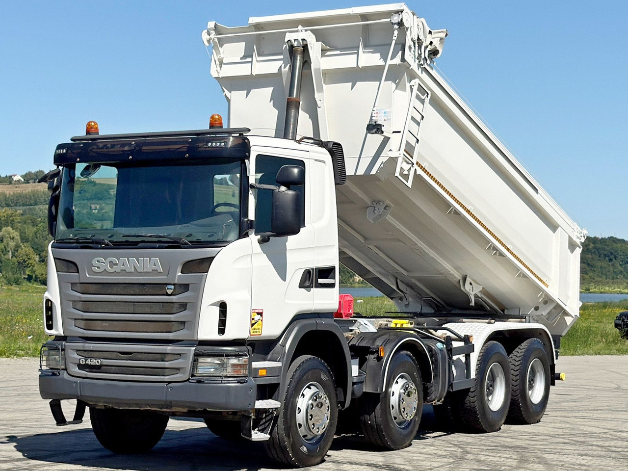 Scania G 420 * KIPPER * 8x4 * TOPZUSTAND - Xe ben: hình 4 Scania G 420 * KIPPER * 8x4 * TOPZUSTAND - Xe ben: hình 4