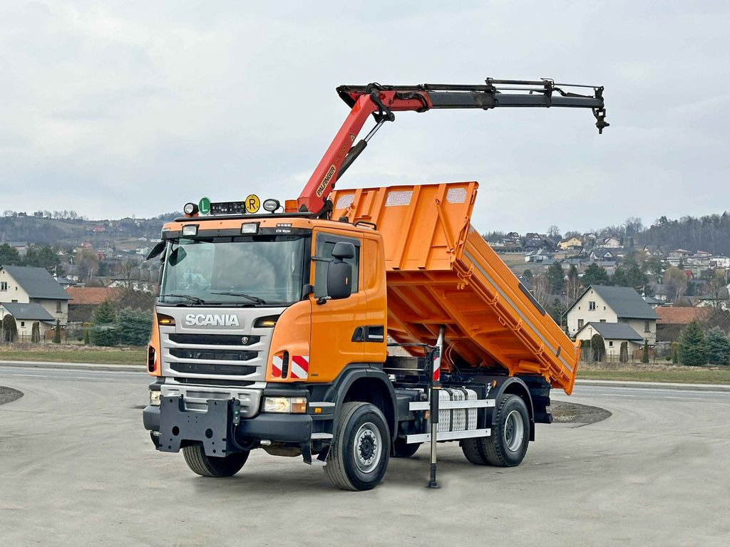 Scania G360 Kipper 4,10m *PK 11002 B + FUNK *4x4 Scania G360 Kipper 4,10m *PK 11002 B + FUNK *4x4 - Xe ben, Xe cẩu tự hành: hình 2 Scania G360 Kipper 4,10m *PK 11002 B + FUNK *4x4 Scania G360 Kipper 4,10m *PK 11002 B + FUNK *4x4 - Xe ben, Xe cẩu tự hành: hình 2
