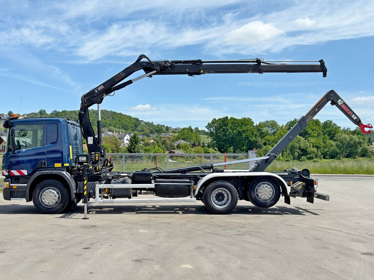 Scania P 360 * ABROLLKIPPER * HIAB 111 BS -2 HIDUO/FUNK - Xe tải nâng móc, Xe cẩu tự hành: hình 5 Scania P 360 * ABROLLKIPPER * HIAB 111 BS -2 HIDUO/FUNK - Xe tải nâng móc, Xe cẩu tự hành: hình 5