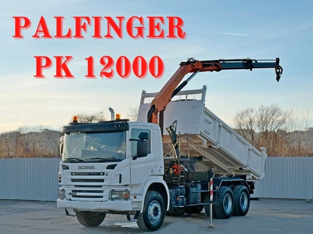 Scania P 380 Kipper 5,10 m * PK 12000 * 6x4 - Xe ben, Xe cẩu tự hành: hình 1 Scania P 380 Kipper 5,10 m * PK 12000 * 6x4 - Xe ben, Xe cẩu tự hành: hình 1