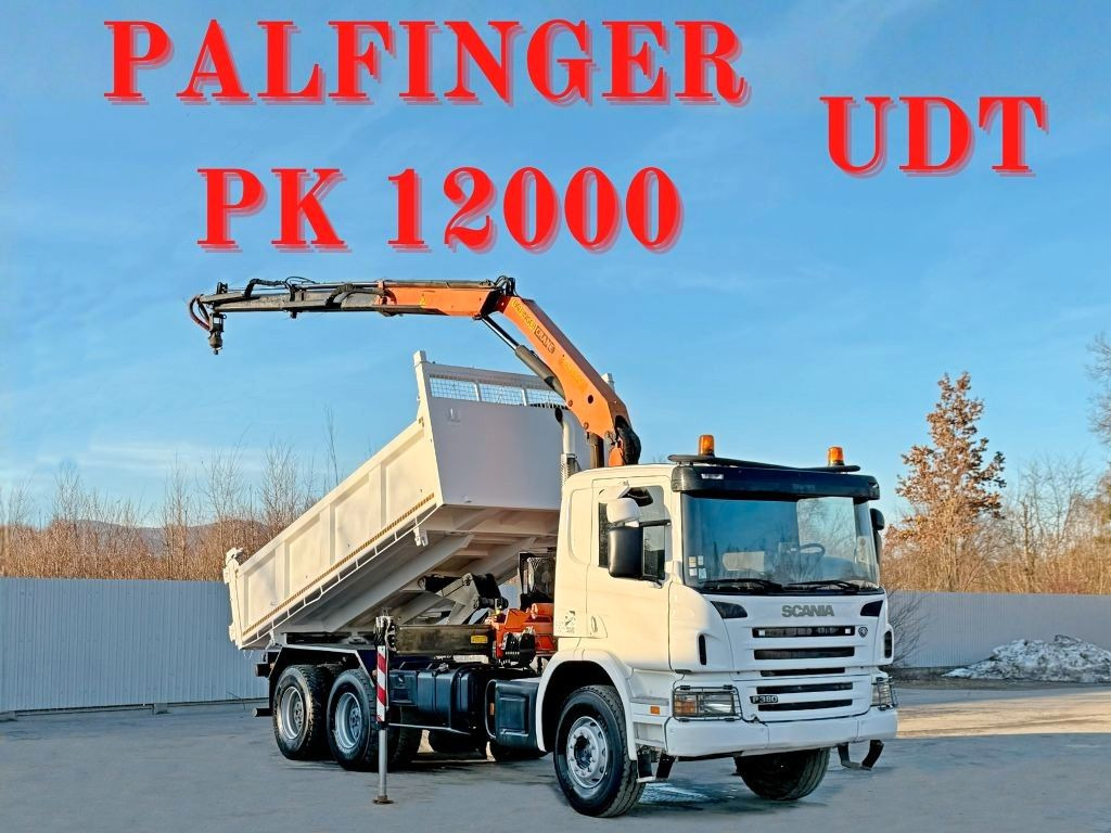 Scania P 380 Kipper 5,10 m * PK 12000 * 6x4 - Xe cẩu tự hành: hình 1 Scania P 380 Kipper 5,10 m * PK 12000 * 6x4 - Xe cẩu tự hành: hình 1