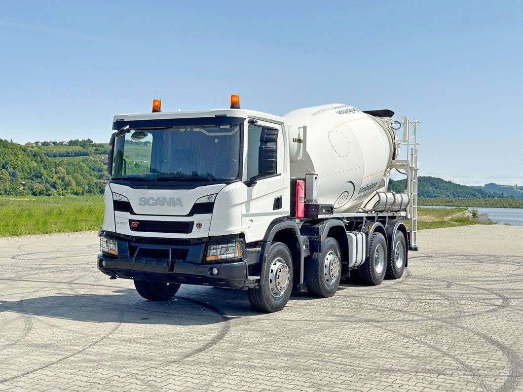 Scania P 410 XT * Betonmischer * 8x4 * TOPZUSTAND - Xe trộn bê tông: hình 2 Scania P 410 XT * Betonmischer * 8x4 * TOPZUSTAND - Xe trộn bê tông: hình 2