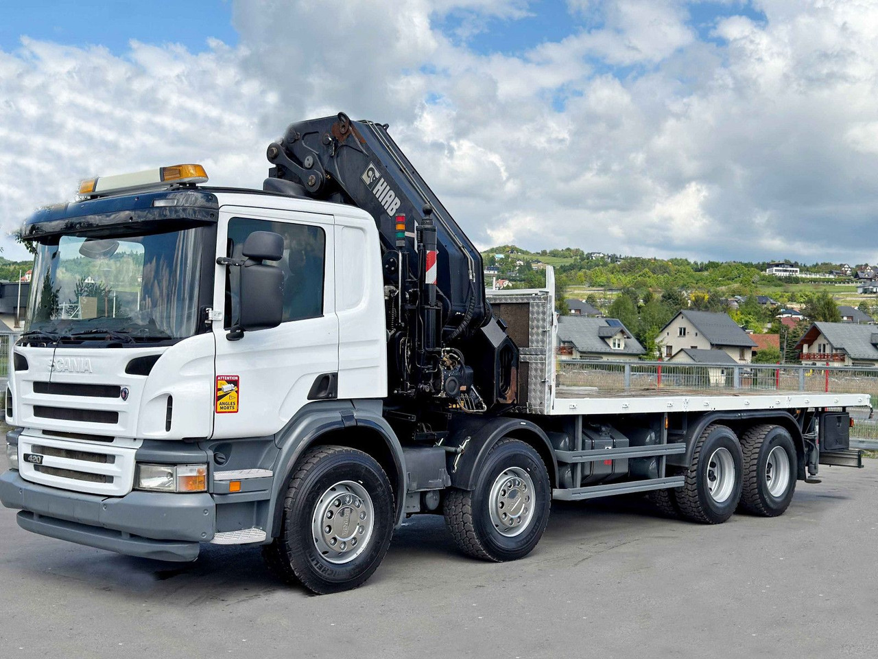 Scania P 420* PLATFORM 6,80m * HIAB 600 EP-5/FUNK * 8x4 - Xe cẩu tự hành: hình 4 Scania P 420* PLATFORM 6,80m * HIAB 600 EP-5/FUNK * 8x4 - Xe cẩu tự hành: hình 4