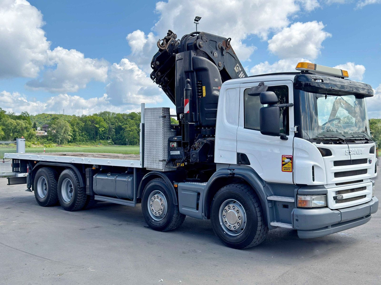 Scania P 420* PLATFORM 6,80m * HIAB 600 EP-5/FUNK * 8x4 - Xe cẩu tự hành: hình 3 Scania P 420* PLATFORM 6,80m * HIAB 600 EP-5/FUNK * 8x4 - Xe cẩu tự hành: hình 3