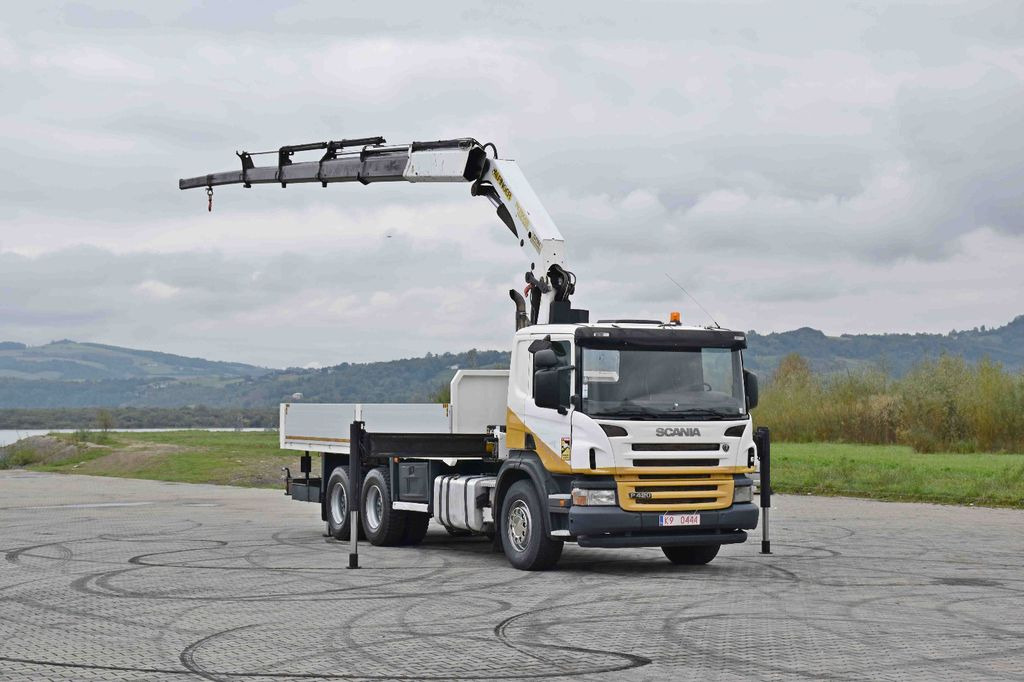 Scania P 420* PRITSCHE 6,40m * PK 29002+FUNK * 6x4 Scania P 420* PRITSCHE 6,40m * PK 29002+FUNK * 6x4 - Xe cẩu tự hành, Xe tải thùng lửng/ Phẳng: hình 2 Scania P 420* PRITSCHE 6,40m * PK 29002+FUNK * 6x4 Scania P 420* PRITSCHE 6,40m * PK 29002+FUNK * 6x4 - Xe cẩu tự hành, Xe tải thùng lửng/ Phẳng: hình 2