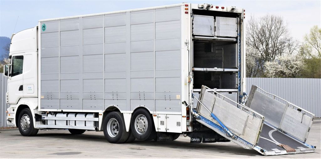 Xe tải chở gia súc Scania R 500 TIERTRANSPORTWAGEN 7,10m / 4STOCK: hình 7