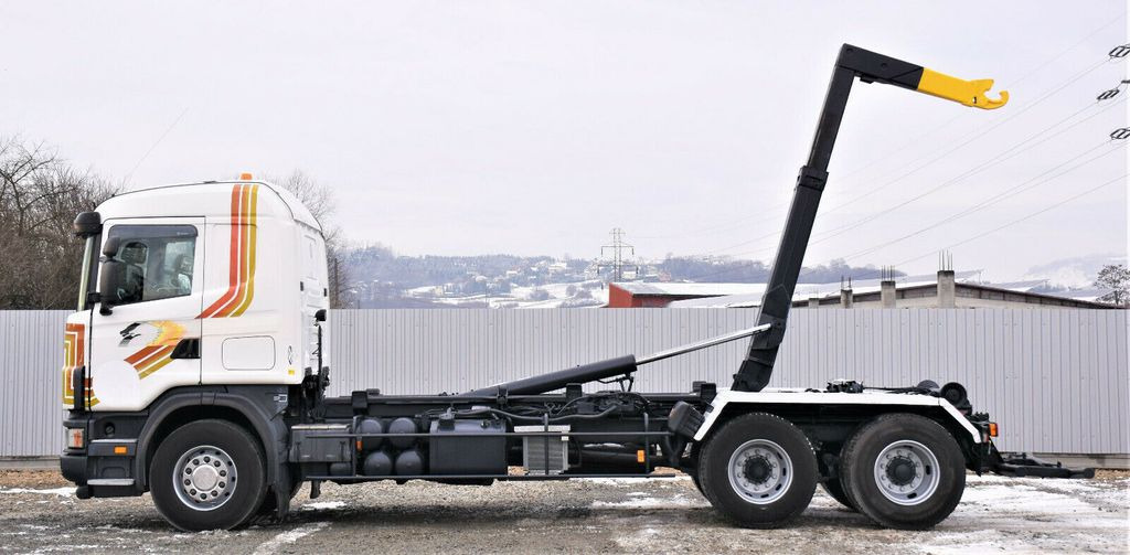 Scania R124 470 Abrollkipper *6x2* Top Zustand ! Scania R124 470 Abrollkipper * 6x2 * Motor Problem - Xe tải nâng móc: hình 5 Scania R124 470 Abrollkipper *6x2* Top Zustand ! Scania R124 470 Abrollkipper * 6x2 * Motor Problem - Xe tải nâng móc: hình 5