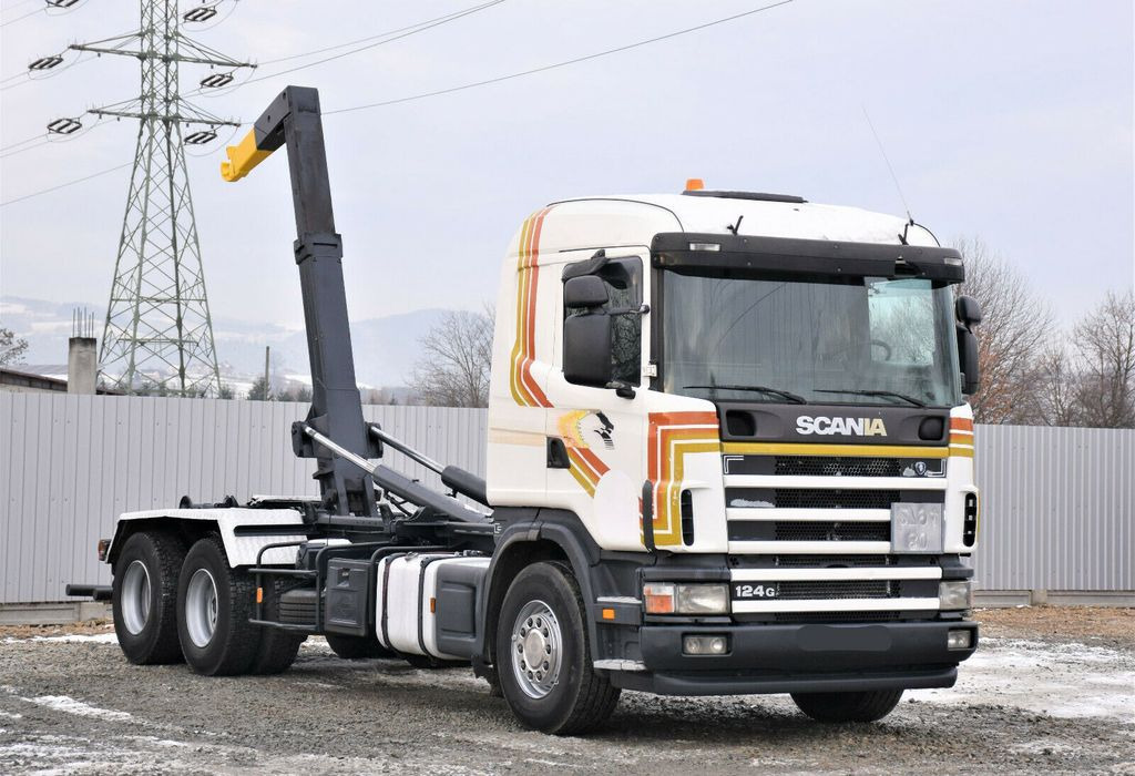 Scania R124 470 Abrollkipper *6x2* Top Zustand ! Scania R124 470 Abrollkipper * 6x2 * Motor Problem - Xe tải nâng móc: hình 1 Scania R124 470 Abrollkipper *6x2* Top Zustand ! Scania R124 470 Abrollkipper * 6x2 * Motor Problem - Xe tải nâng móc: hình 1