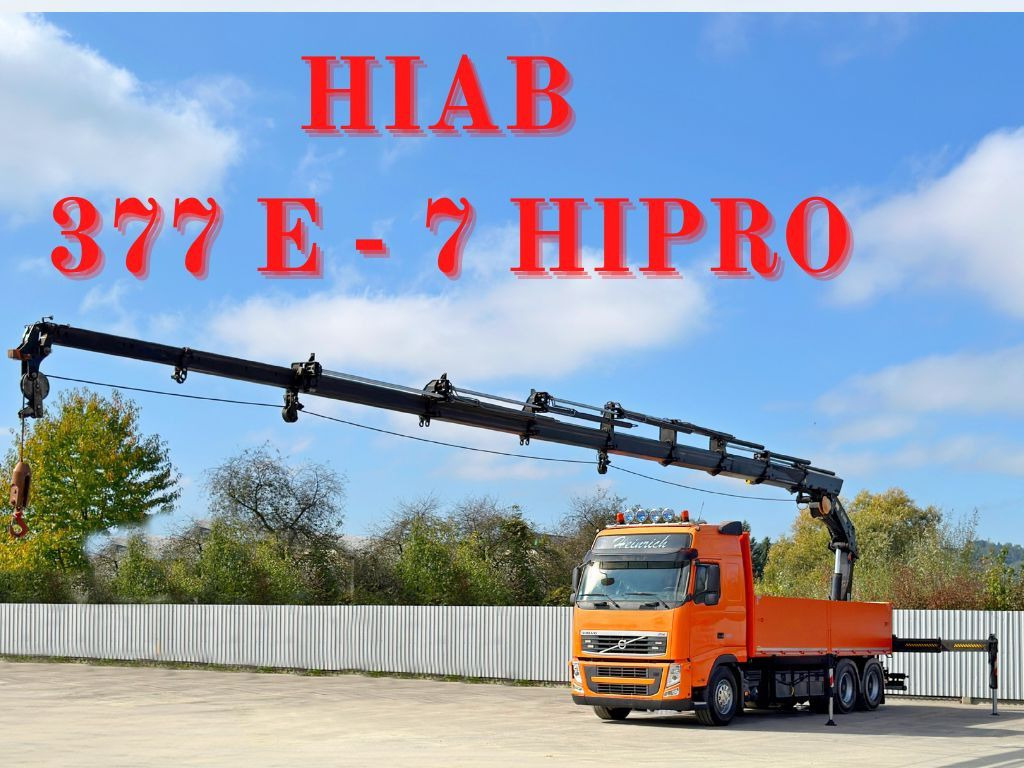 Volvo FH 460 * HIAB 377 E - 7 HIPRO + FUNK * 6x4 - Xe cẩu tự hành: hình 1 Volvo FH 460 * HIAB 377 E - 7 HIPRO + FUNK * 6x4 - Xe cẩu tự hành: hình 1