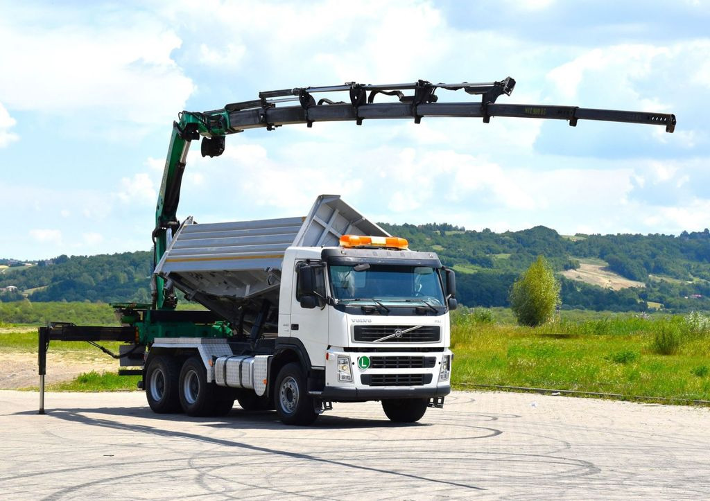 Volvo FM 440 Kipper 4,80m + PK 17000D/6x4 * TOPZUSTAND - Xe ben, Xe cẩu tự hành: hình 1 Volvo FM 440 Kipper 4,80m + PK 17000D/6x4 * TOPZUSTAND - Xe ben, Xe cẩu tự hành: hình 1