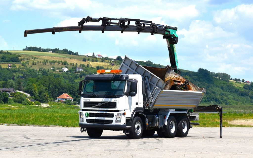Volvo FM 440 Kipper 4,80m + PK 17000D/6x4 * TOPZUSTAND - Xe cẩu tự hành, Xe ben: hình 1 Volvo FM 440 Kipper 4,80m + PK 17000D/6x4 * TOPZUSTAND - Xe cẩu tự hành, Xe ben: hình 1