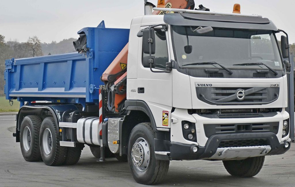 Volvo FMX 450 Kipper 5,10m *PK 14002-EH B/FUNK *6x4 - Xe cẩu tự hành, Xe ben: hình 4 Volvo FMX 450 Kipper 5,10m *PK 14002-EH B/FUNK *6x4 - Xe cẩu tự hành, Xe ben: hình 4