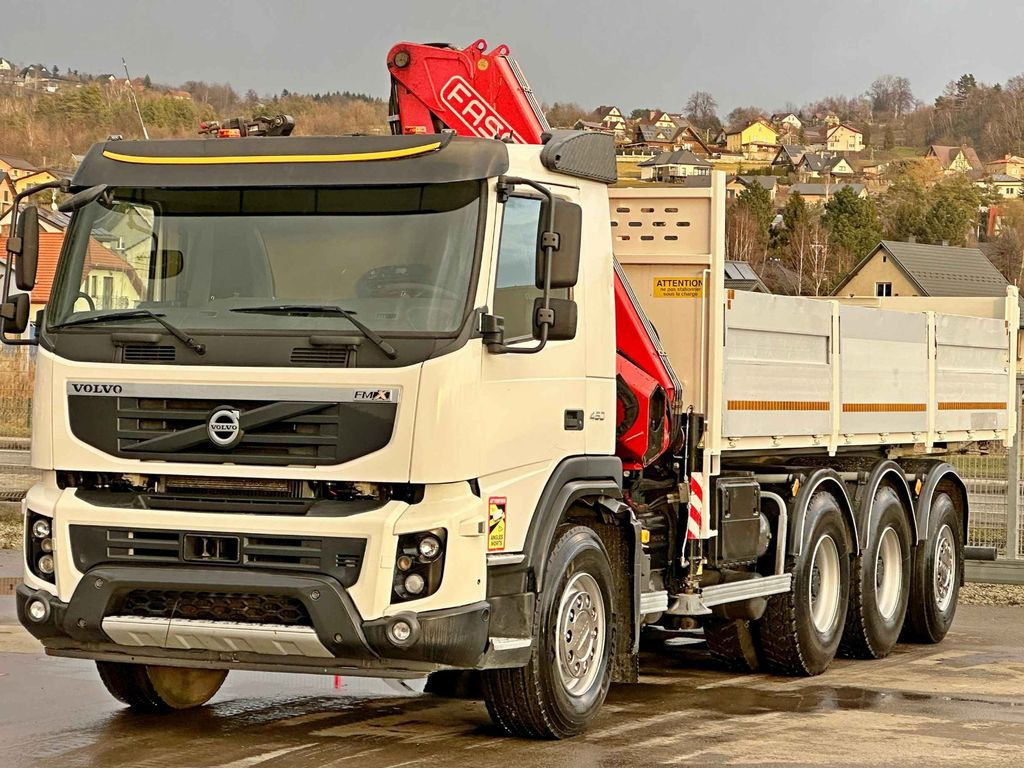 Volvo FMX 450 Kipper 6,50m*FASSI F215A.0.24 + FUNK*8x4 - Xe cẩu tự hành, Xe ben: hình 3 Volvo FMX 450 Kipper 6,50m*FASSI F215A.0.24 + FUNK*8x4 - Xe cẩu tự hành, Xe ben: hình 3