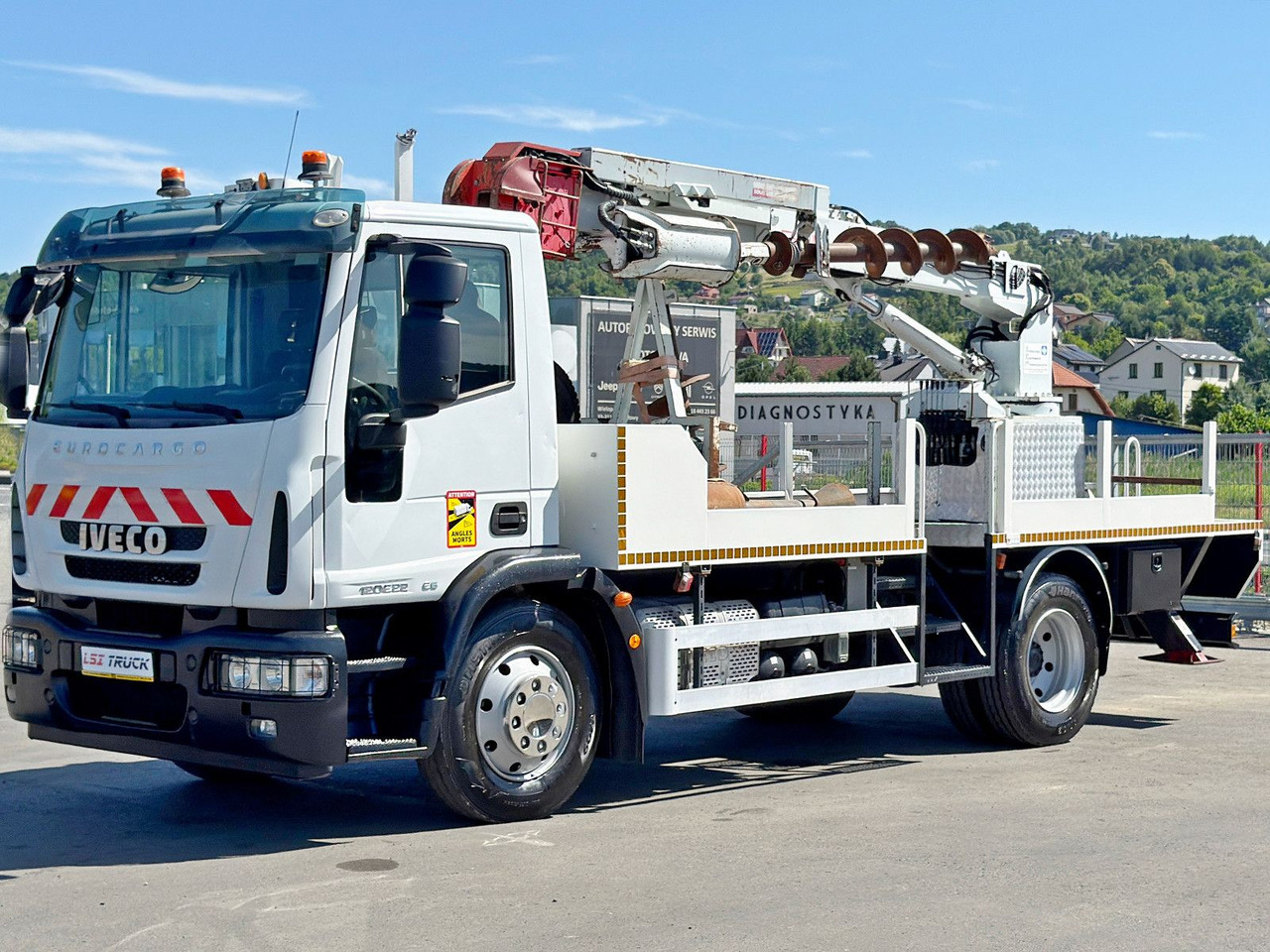 Iveco Eurocargo 120E22 * Bohrgerät auf LKW + FUNK *TOP - Xe tải, Xe cẩu tự hành: hình 4 Iveco Eurocargo 120E22 * Bohrgerät auf LKW + FUNK *TOP - Xe tải, Xe cẩu tự hành: hình 4