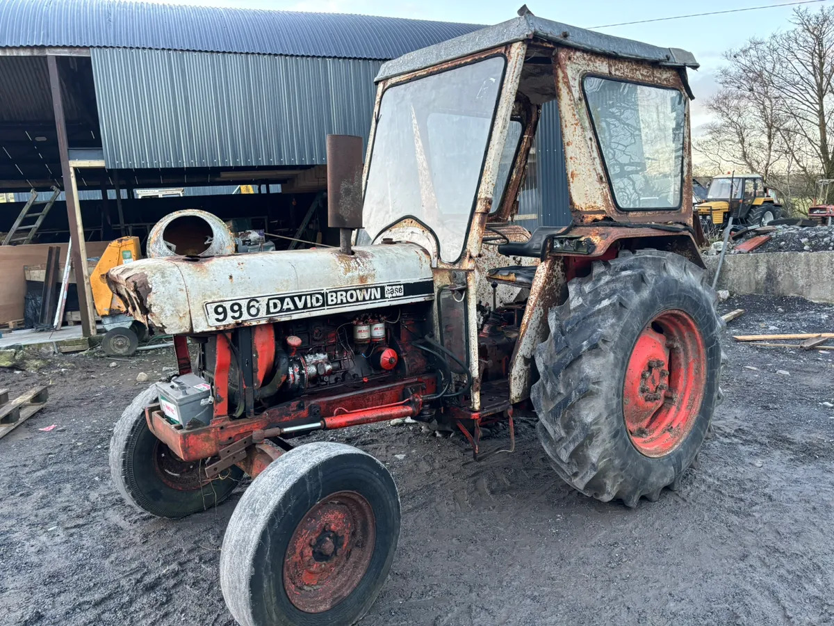 David Brown 996 - Máy cày: hình 1 David Brown 996 - Máy cày: hình 1