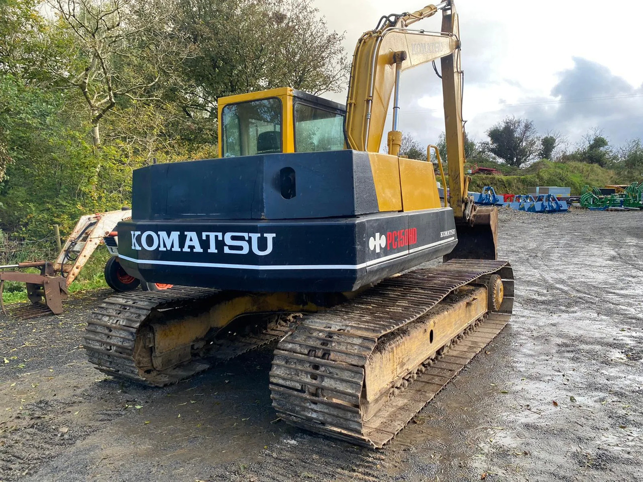 Komastu pc 150 - Máy xúc bánh xích: hình 3 Komastu pc 150 - Máy xúc bánh xích: hình 3