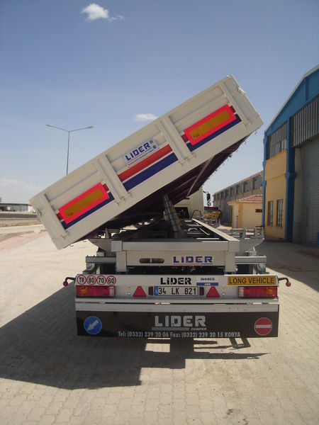 LIDER 2024 MODEL NEW FROM MANUFACTURER COMPANY - Sơ mi rơ moóc ben: hình 2 LIDER 2024 MODEL NEW FROM MANUFACTURER COMPANY - Sơ mi rơ moóc ben: hình 2