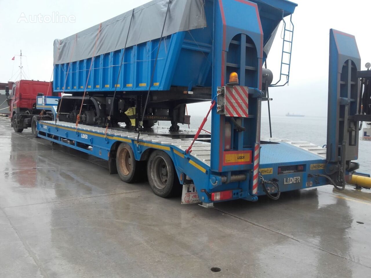 Sơ mi rơ moóc thùng thấp mới LIDER 2024 model new from MANUFACTURER COMPANY Ready in stock: hình 11
