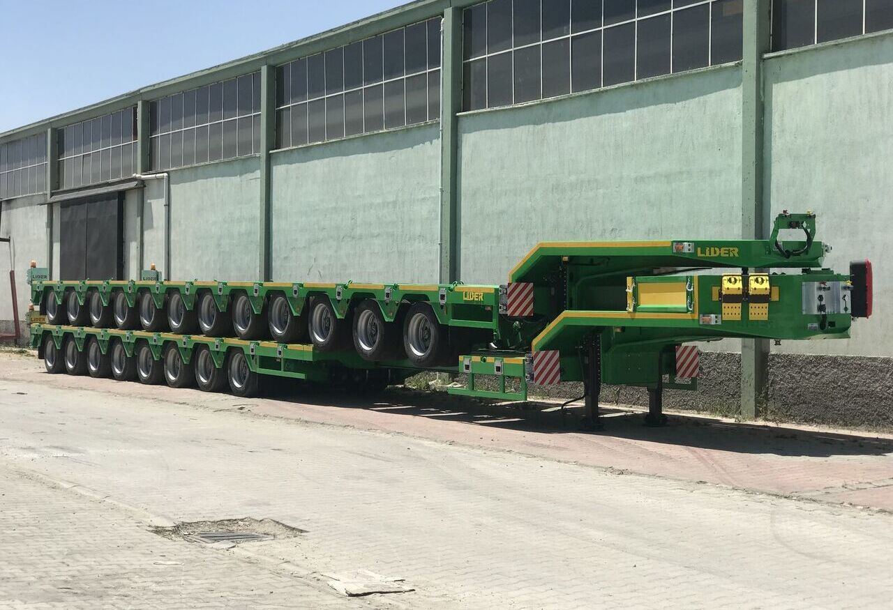 LIDER 2025 Model 200 TONS CAPACITY New Productions Directly From Manufacture - Sơ mi rơ moóc thùng thấp: hình 2 LIDER 2025 Model 200 TONS CAPACITY New Productions Directly From Manufacture - Sơ mi rơ moóc thùng thấp: hình 2
