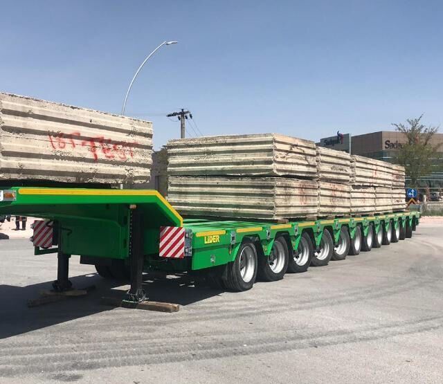 LIDER 2025 Model 200 TONS CAPACITY New Productions Directly From Manufacture - Sơ mi rơ moóc thùng thấp: hình 1 LIDER 2025 Model 200 TONS CAPACITY New Productions Directly From Manufacture - Sơ mi rơ moóc thùng thấp: hình 1
