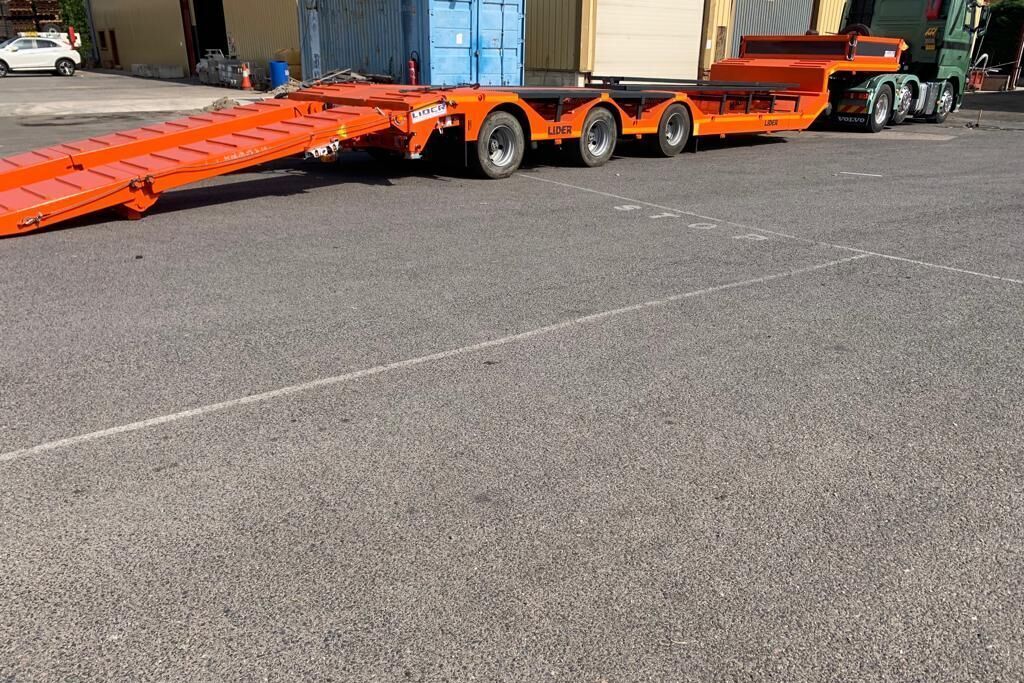 LIDER 2025 YEAR NEW LOWBED TRAILER FOR SALE (MANUFACTURER COMPANY) - Sơ mi rơ moóc thùng thấp: hình 2 LIDER 2025 YEAR NEW LOWBED TRAILER FOR SALE (MANUFACTURER COMPANY) - Sơ mi rơ moóc thùng thấp: hình 2