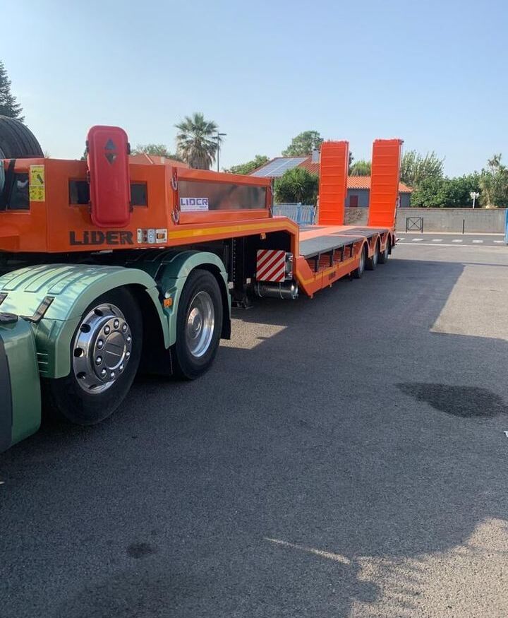 LIDER 2025 YEAR NEW LOWBED TRAILER FOR SALE (MANUFACTURER COMPANY) - Sơ mi rơ moóc thùng thấp: hình 5 LIDER 2025 YEAR NEW LOWBED TRAILER FOR SALE (MANUFACTURER COMPANY) - Sơ mi rơ moóc thùng thấp: hình 5